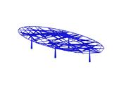 Neue Überdachungen für die Eingangstore der Messe Frankfurt